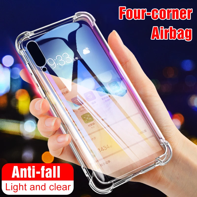 Case For Xiaomi Mi 9 8 SE 6 A2 Lite A1 6X Clear Redmi Pro 6A 5 Plus Note Pocophone F1 Mix 3 2S Phone Cover |