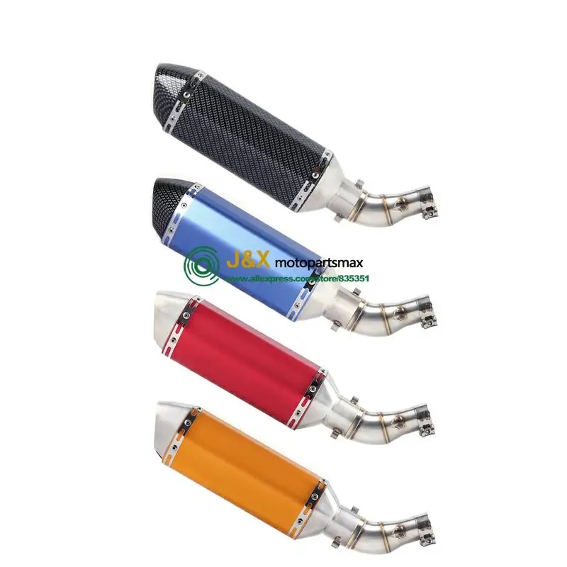 MT-03 MT03 мотоцикл глушитель трубы среднего звенья трубы Escape для YAMAHA YZF-R3 R3 R25 R30 слипоны