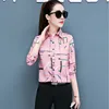 Spring 2022 Long Sleeve Chiffon Blouse Korean Casual Women Streetwear Shirts Elegant Office Shirt Plus Size Ladies Print Tops ► Photo 1/5