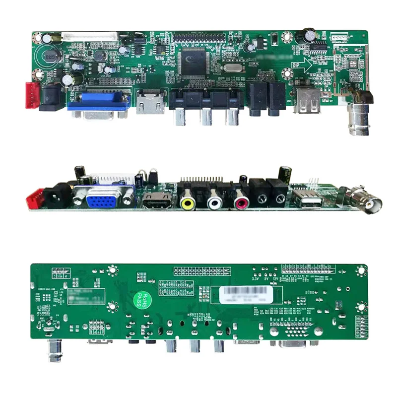 DIY lcd nesting 21.5 inch LVDS 30pins 1920*1080 lcd led display with Control board support HDMI VGA USB BNC AV interface input