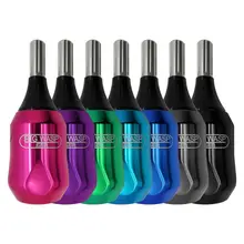 Большая ОСА Регулируемый Картридж иглы ручка алюминиевого сплава 32 мм тату ручка цвет выбирается случайным образом