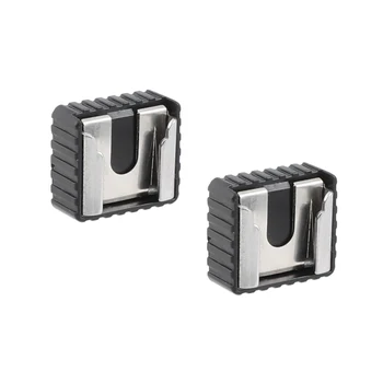 

Kayulin Cold Hot Shoe Mount Adapter Bracket With 1/4 inch Screw Thread For Photo Studio Light Stand Tripod Flash Light (2pcs)