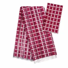 Модальный шелк воск африканская ткань лента шелк мягкий материал Горячая Африканский шелк воск ткани для женщин платье 08