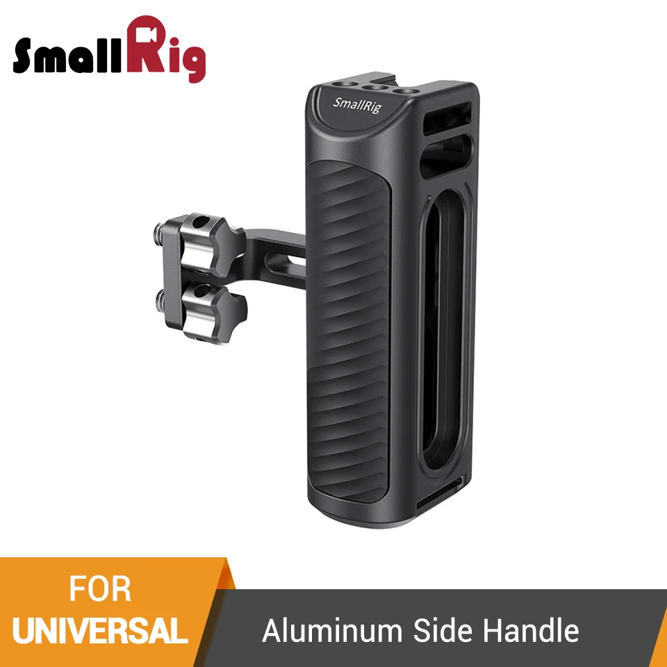 SmallRig алюминиевая универсальная Боковая ручка для камеры с двумя 1/" резьбовыми отверстиями с расстоянием 18 мм на боковой 2425