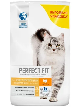 

PERFECT FIT PERFECT FIT SENSITIVE for adult cats with allergies to turkey