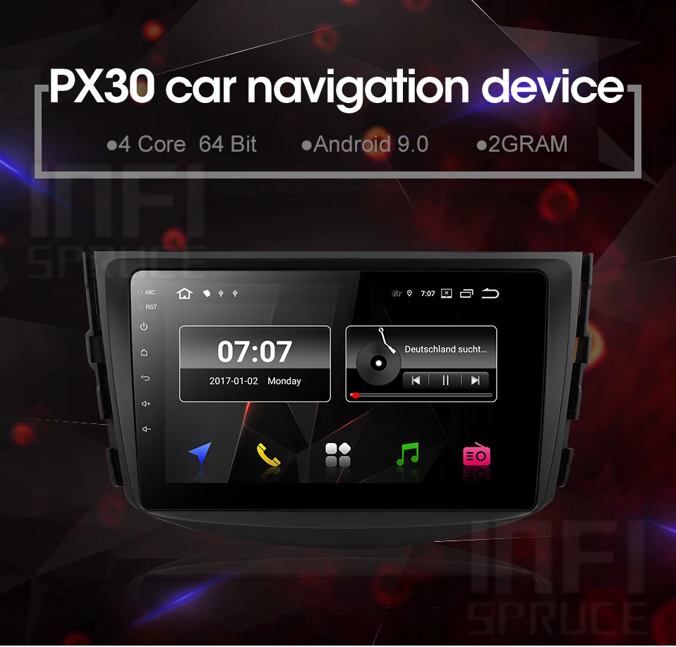 32G Автомобильный Радио dvd-плеер для toyota rav4 2007 2008 2009 2010 2011 Автомобильный gps Android 9,0 навигация Мультимедиа Радио Bluetooth