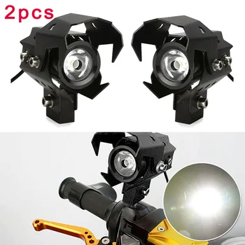 

U8 Motorcycle Headlights Drive Fog Lamp Spotlight Light 6500K-7000K 10W 12-80V