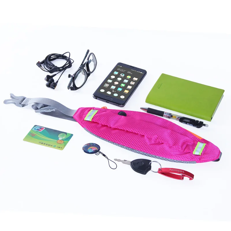 

Running Mobile Phone Waist Bag New Style Men's Marathon Sport Girdle Multi-functional Hidden Waterproof Body Hugging