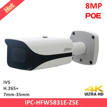 

Dahua 4K 8MP POE IP Camera IPC-HFW5831E-Z5E 7mm-35mm 5x zoom lens H.265+ IR Distance 100m Support SD card 128g IVS and IP67