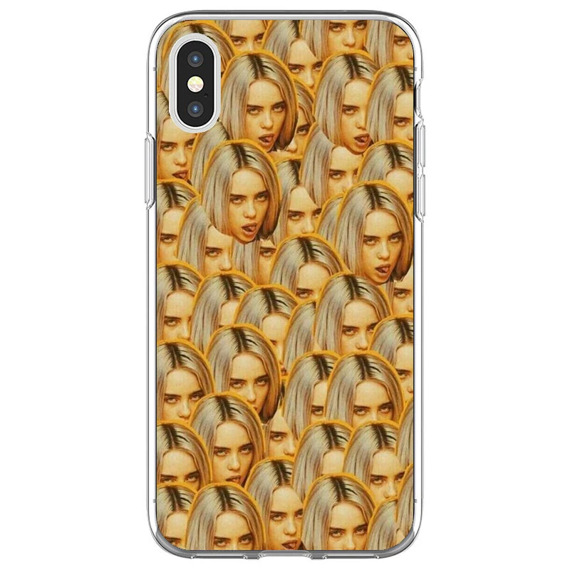 Billie Eilish Khalid Encantador TPU Мягкий силиконовый чехол для телефона для iPhone 5 SE 6s 6Plus 11Pro 11ProMax X XR XS Max 8 8Plus 7Plus