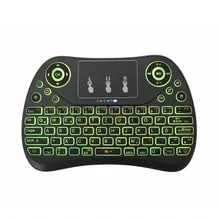 T2C-DE немецкая 2,4G Беспроводная умная мини-клавиатура цветная подсветка версия применимое разнообразие умное оборудование