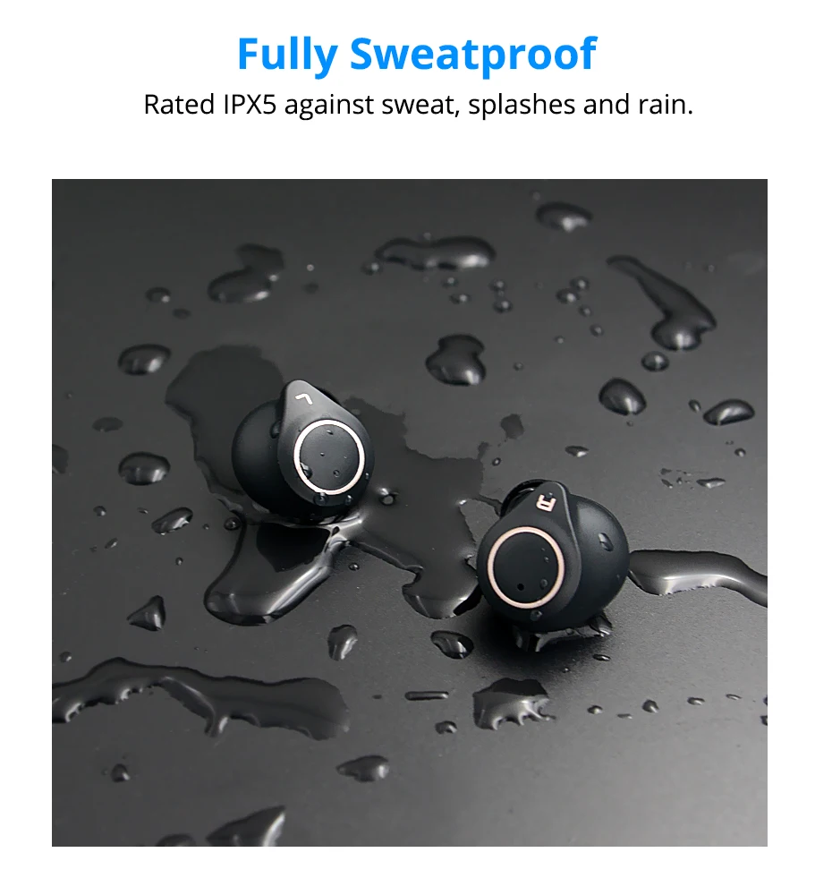 Makibes Support AptX ACC TWS True Wireless Bluetooth 5.0 Earphone CVC8 Noise-Cancellation With Super Bass HD Mic headset earbuds_11