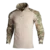 Мужская Армейская рубашка Stactical T shirt SWAT Soldiers Military Combat T-Shirt с длинным Рукавом Камуфляжные Рубашки Пейнтбол с налокотником 8XL
