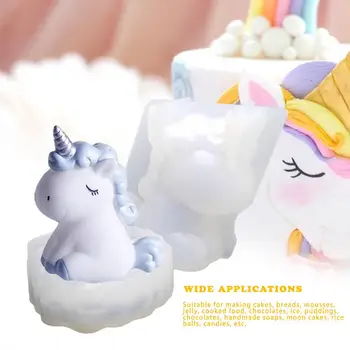 

Animal Silicone Clay Mold Cake Decorating Tool Fondant Soup Mould