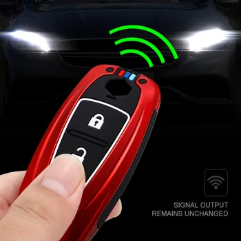 Custodia Smart Key Shell per auto in lega di zinco per Suzuki Vitara Swift Ignis Kizashi SX4 Baleno Ertiga 2016 2017 2018 2019 portachiavi - Custodia Smart Key Shell per auto in lega di zinco per Suzuki Vitara Swift Ignis