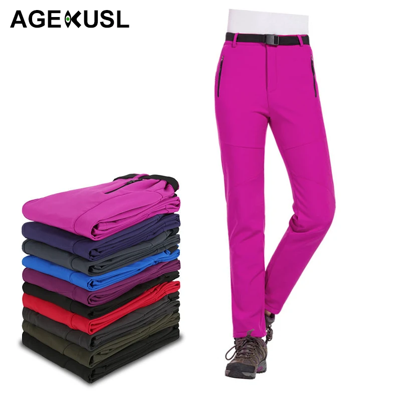 

TWTOPSE Winter Women Sport Cycling Pants Waterproof Windproof MTB Road Bike Bicycle Trousers For Hiking Camping Skiing Pant 2019
