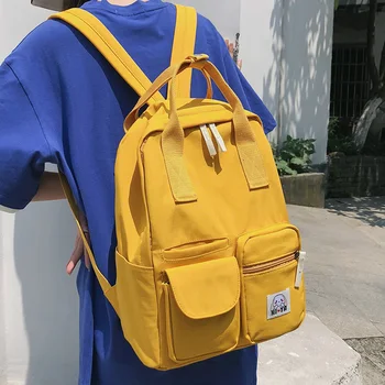 

Top Nylon Cute Backpacks Women Waterproof School Bags For Teenage Girl Harajuku Backpack Kawaii Female Fashion Bag Luxury 2020