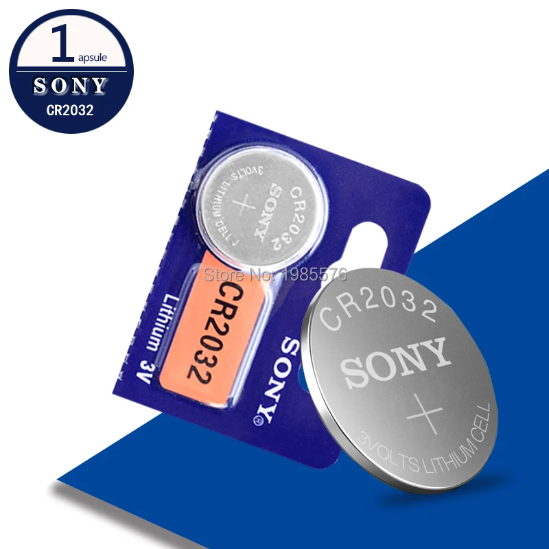1 шт. для SONY Оригинальная батарея CR2032 3 в литиевые батареи BR2032 DL2032 ECR2032 CR 2032