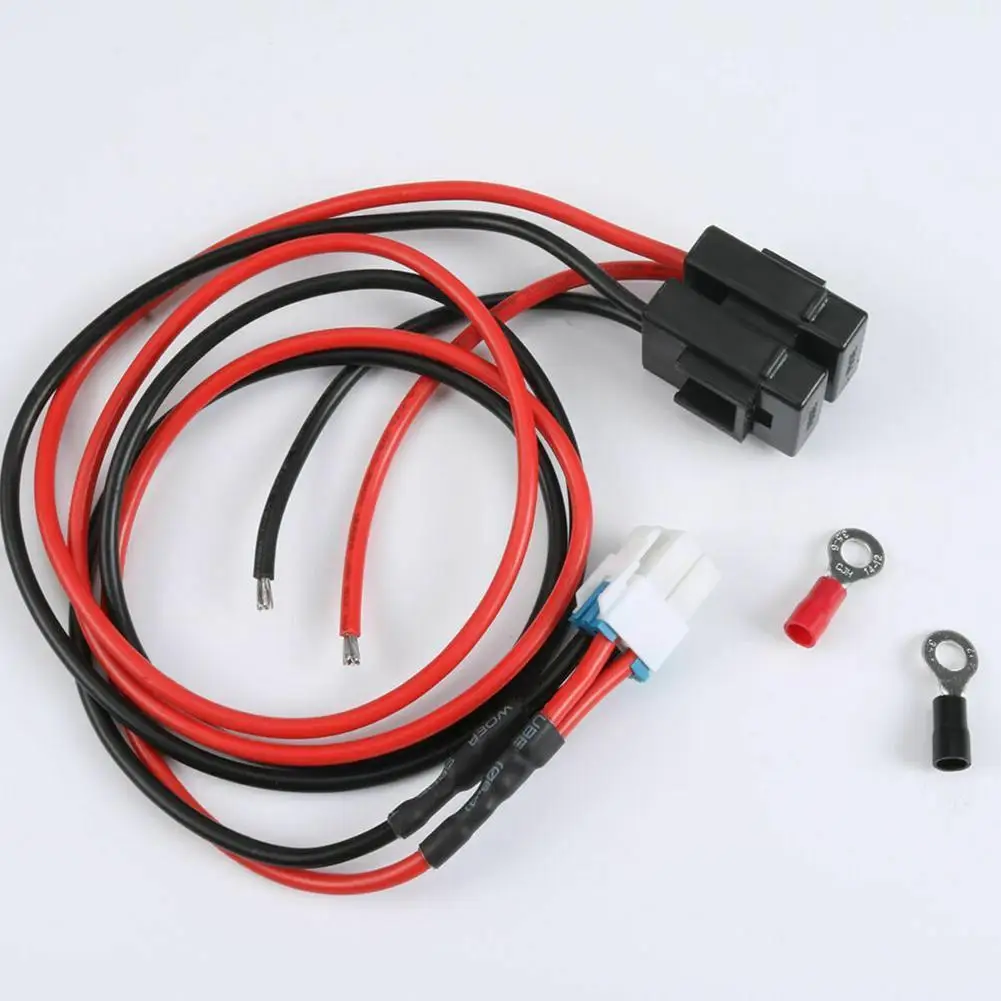 Per Icom Ic-7000 Ic7600 7300 Ft991 Ft450D Cavo Di Alimentazione Radio A Onde Corte 1015-12Awg Wire