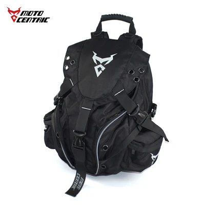 

Motorcycle Helmet Backpack double Shoulder Computer Package Night Reflective Strip Traveling Bags Motocross Luggage Bag Mochila