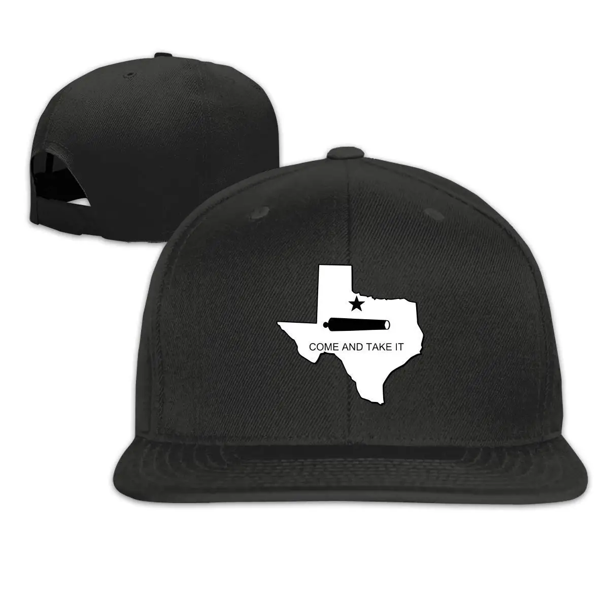 Бейсбольные кепки Texas Come and take it для мужчин и женщин с плоским Биллом, регулируемая модная хип-хоп шляпа черного цвета