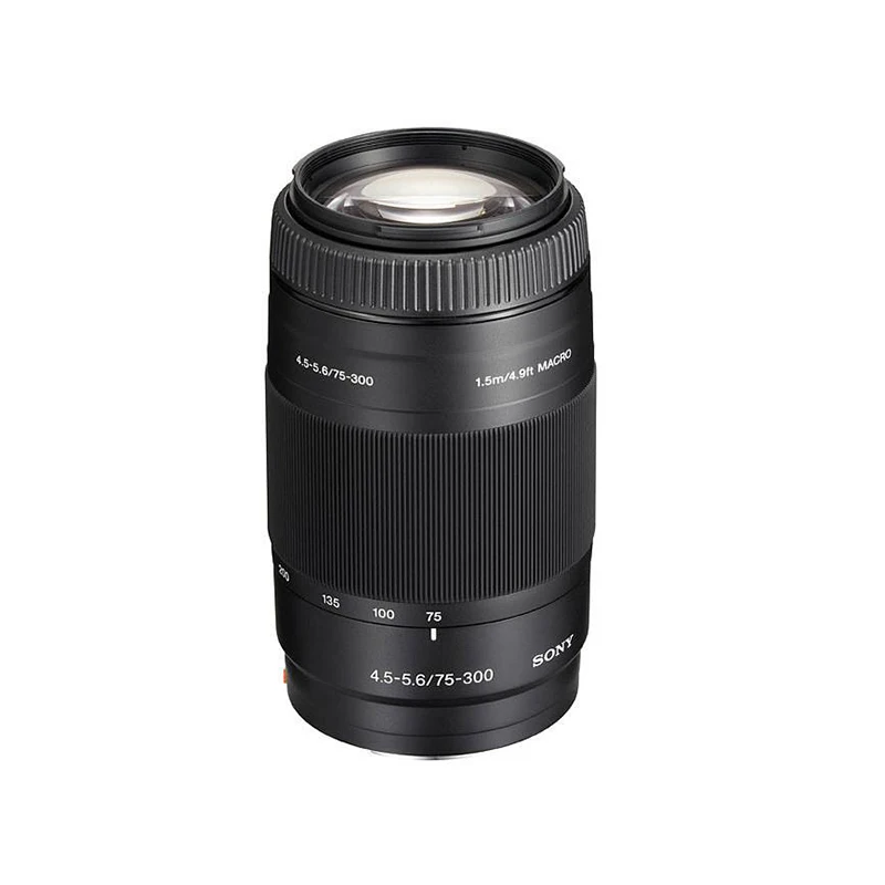 Объектив Sony 75-300 мм f/4 5-5 6 Compact Super Telephoto Zoom для цифровой зеркальной камеры Alpha |