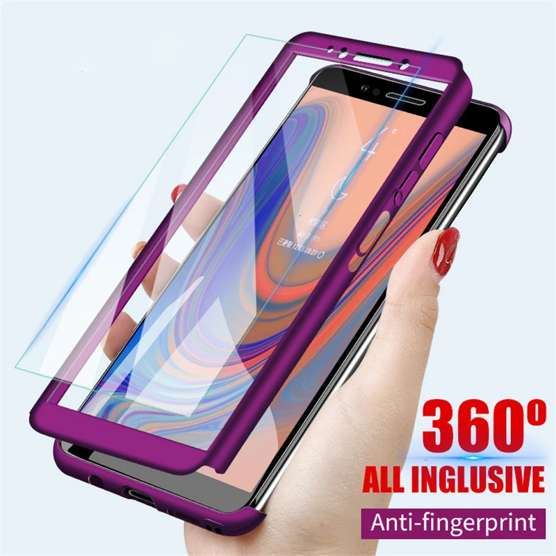 360 Защитный чехол для Samsung Galaxy M10 M20 M30 A10 A20 A30 A40 A50 A60 A70 противоударные Чехлы A7 A9