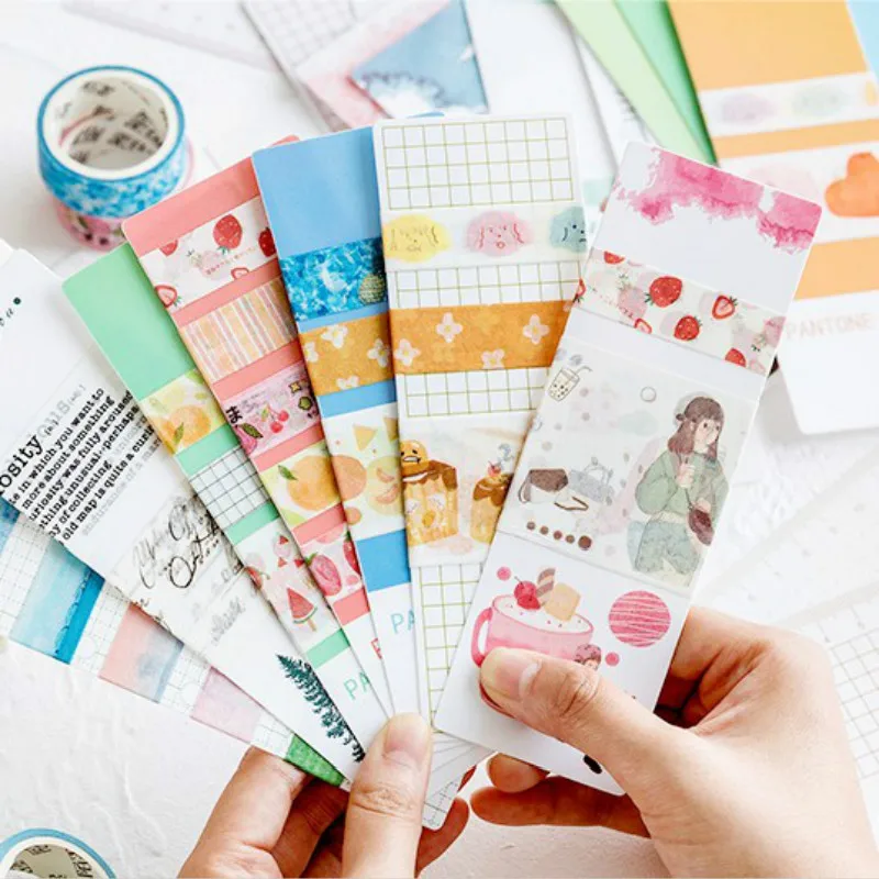 

LoveFrom 15pcs/lot Kawaii Bookmark Pragmatic Series Of Creative Fresh Milk Tea Girl PDA Basic Bookmarks DIY Scrapbooking