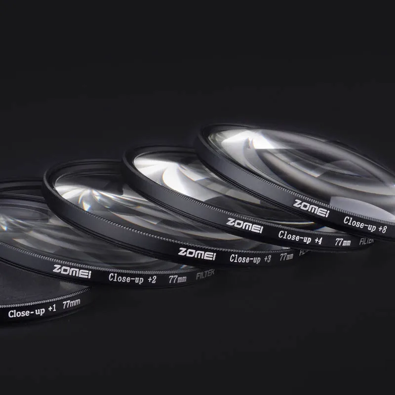 52/55/58/62/67/72/77/82 мм крупным планом 10 оптическим Стекло фильтр объектива макрофильтр для цифровой зеркальной камеры Canon Nikon sony Pentax