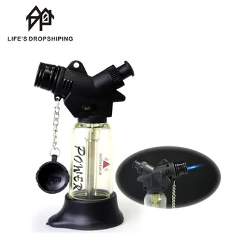 

Cigar Torch Outdoor BBQ Lighter Turbo Lighter Jet Butane Gas Cigarette 1300 C Spray Gun Windproof Metal Pipe Lighter For Kitchen