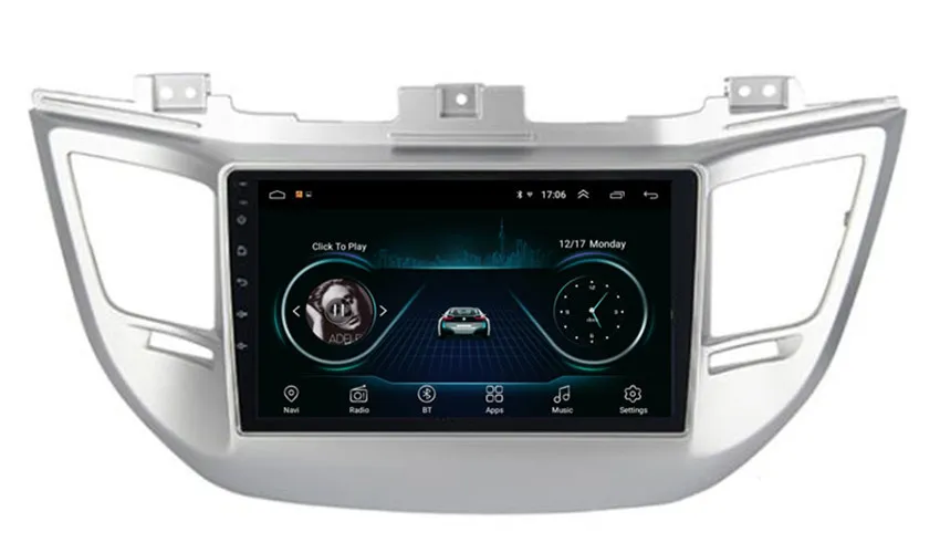Top ZOHANAVI  2.5D Android car dvd for Hyundai Tucson 2016 2017 multimedia player car radio gps navigation 15