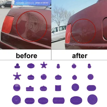 

Door Car Dent Tool Removal Body Puller Tabs Repair Equipment Pulling Paintless 24pcs