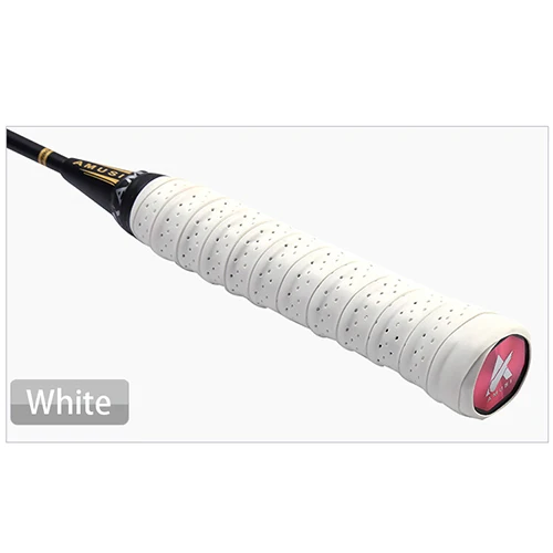 10 шт. противоскользящие накладные ракетки для теннисной рукоятки Sweatband Padel Shock Absorber Raquete ракетки для тенниса и бадминтона ленты аксессуары - Цвет: 10 PCS White