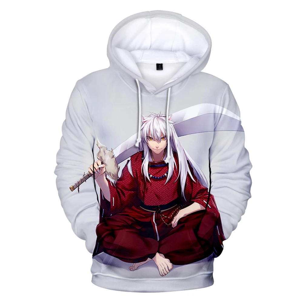 Горячая Распродажа 3D Аниме толстовки Inuyasha героев из мультфильмов аниме манга Inuyasha Толстовка Для мужчин/wo Для мужчин и детей с длинными рукавами для мальчиков и девочек прикольная верхняя одежда