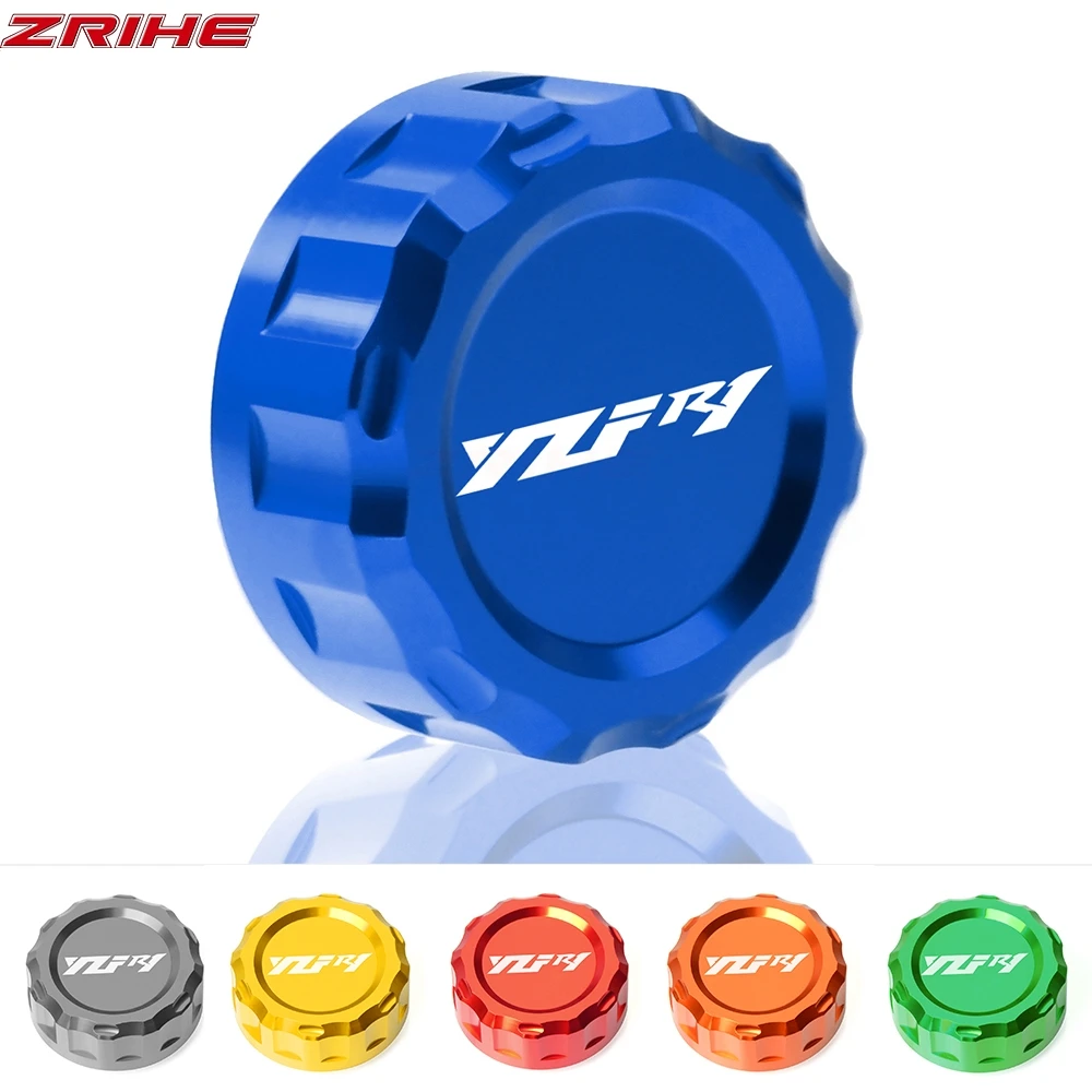 

Motorcycle CNC Rear brake Fluid Cylinder Master Reservoir Cover Cap For YAMAHA YZFR1 YZF R1 YZF-R1 1998-2011 2012 2013 2014
