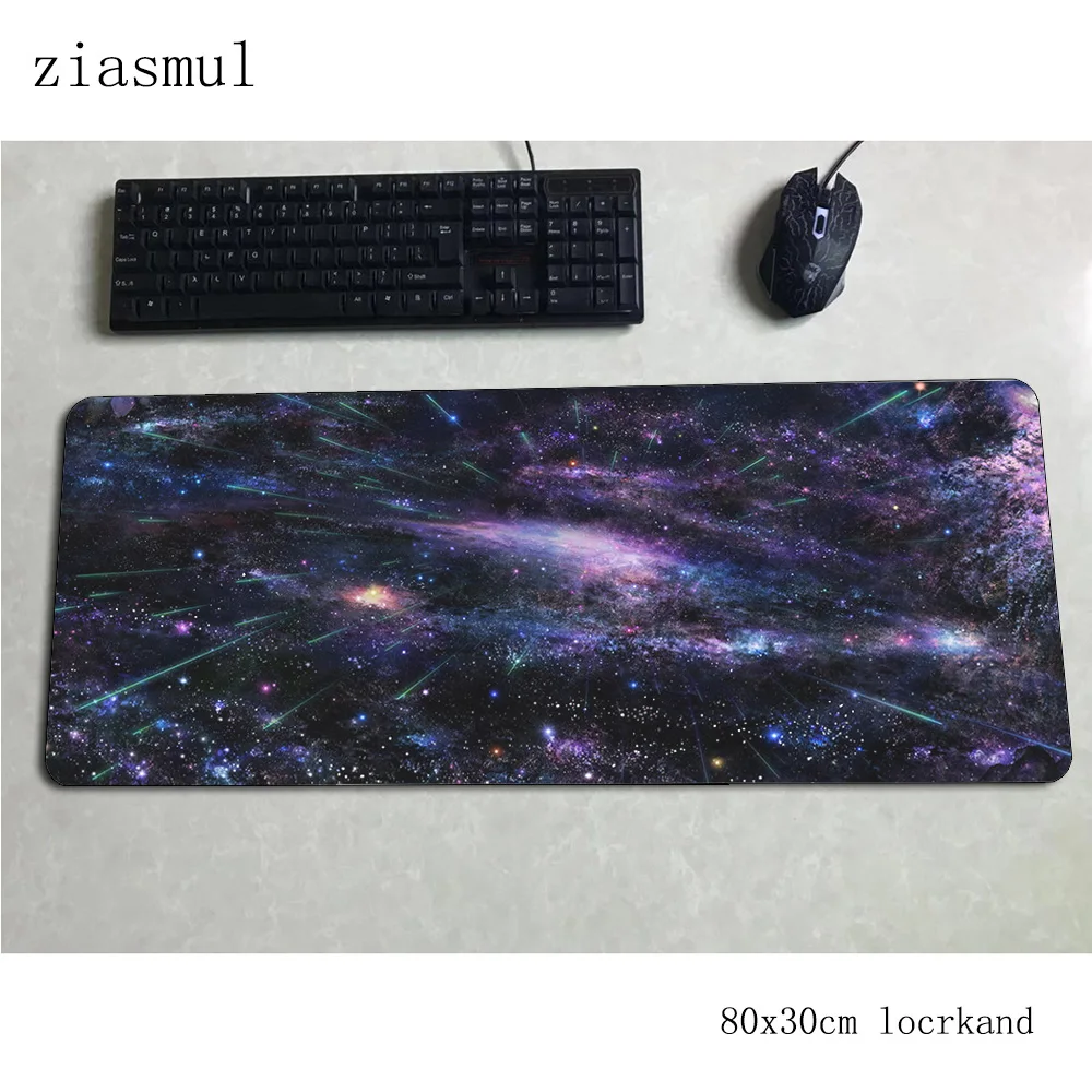 Вселенная коврик для мыши геймер 3d 800x300x3 мм notbook коврик для мыши игровой коврик для мыши большой ПК коврик для мыши стол коврик для мыши