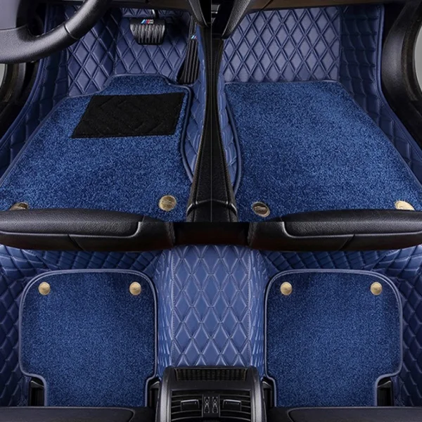 Автомобильные коврики для Lexus LS 430 460 600H L LS430 LS460 LS460L LS600H LS600HL автомобильный Стайлинг ковровые вкладыши(2000-сейчас - Название цвета: Blue A