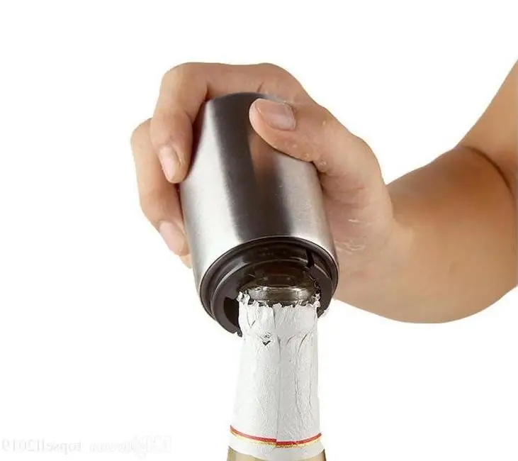Stainless Steel Beer Bottle Opener Automatic Bottle Openers Wine Bottle