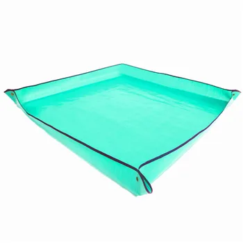 

Plant Repotting Mat, Waterproof Thicken Transplanting Square Mat Bonsai Succulent Potting Tarp