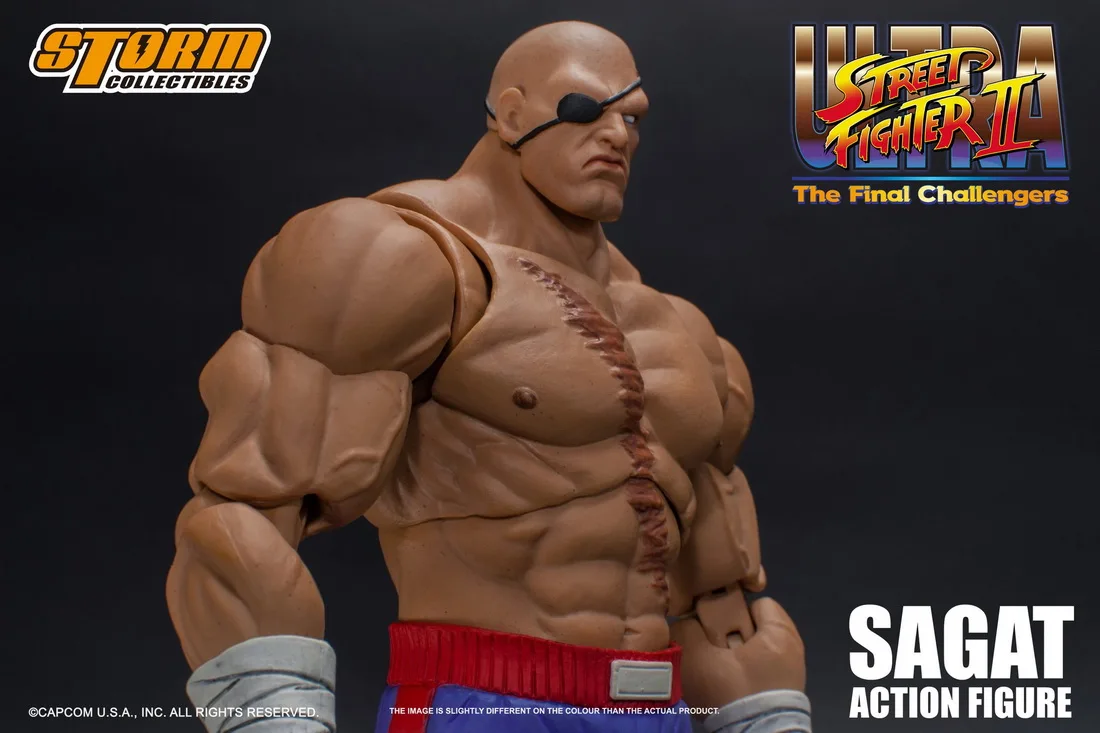 Игрушки от Storm 1/12 SAGAT(4 головы лепить) Коллекция фигурка