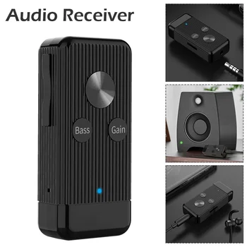 

Wireless Bluetooth 5.0 Receiver Transmitter Adapter 3.5mm Jack For Car Music Audio Aux Headphone Reciever Bluetooth Receiver