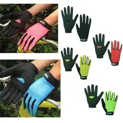 Мотоциклетные перчатки летние велосипедные дышащие перчатки с полными пальцами гелевые подушечки зеленый XXL