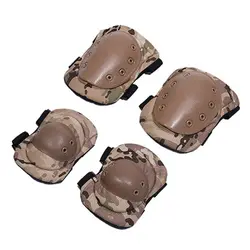 Мотоциклетные защитные шестерни накладки на колени локти колодки Пейнтбол для охоты, катания на скейтборде скутер спортивные наколенники