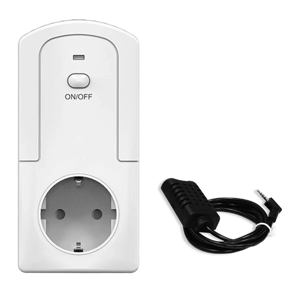 

Timer Socket Thermostat Multifunction Wifi Wireless Humidity Temperature Controller APP Electric Smart Wall Plug Module Outlet