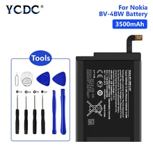 Новый оригинальный 3500 мАч BV 4BW батарея для телефона Замена Nokia Lumia