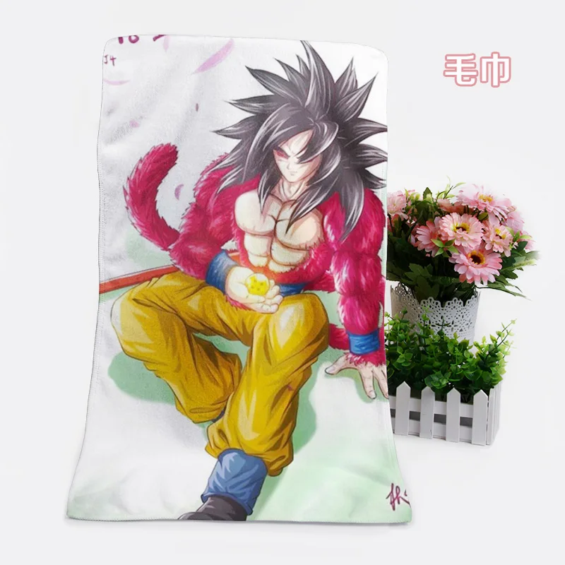 1 шт. Dragon Ball Модные индивидуальные аниме банное полотенце s платок мягкое полотенце для лица мультфильм мочалка унисекс Новинка
