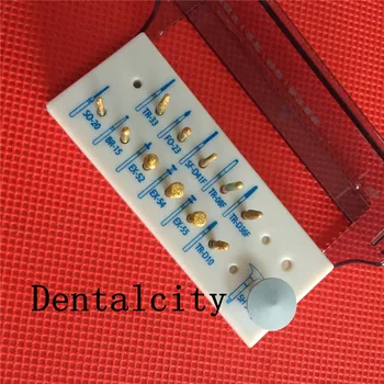 

12pcs Dental burs preparation kit anterior posterior ceramics zirconia crown