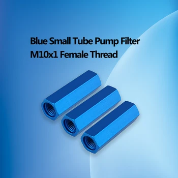 

High Pressure Pump Filter Small Tube Water-Oil Separator Blue PCP Paintball Airforce M10x1 40MPA Air Filtering 50cm Hose M10x1