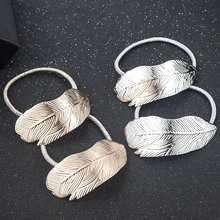 Yanqueens 2 шт. листья кулон заколки для волос шпильки аксессуары для волос для женщин девушка мода ювелирные изделия