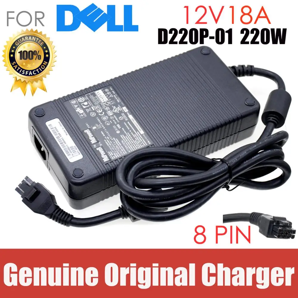 Genuine D220P-01 DA2 12v 18a Laptop Adapter Charger For DELL GX620 ADP-220AB B MK394 D3860 GX755 A269 Y2515 AC Power charger | Компьютеры